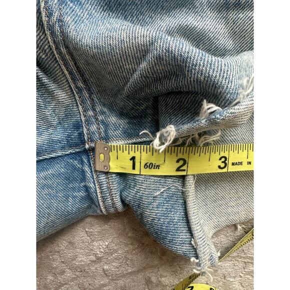 AGOLDE Women's Parker Vintage Swapmeet Denim Shorts  Size 28 - Picture 3 of 5